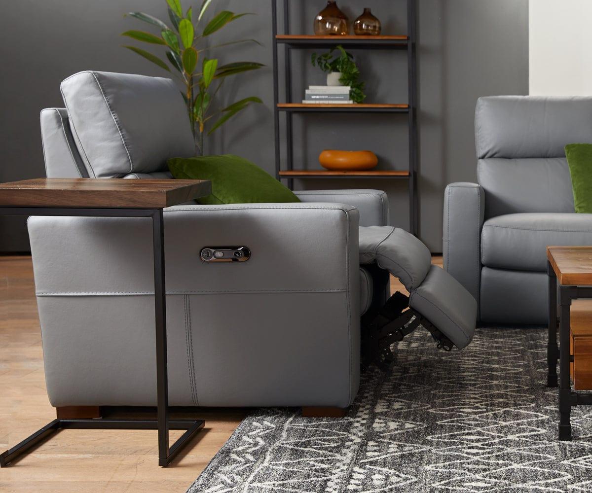 Luka Leather Power Recliner - Image 8