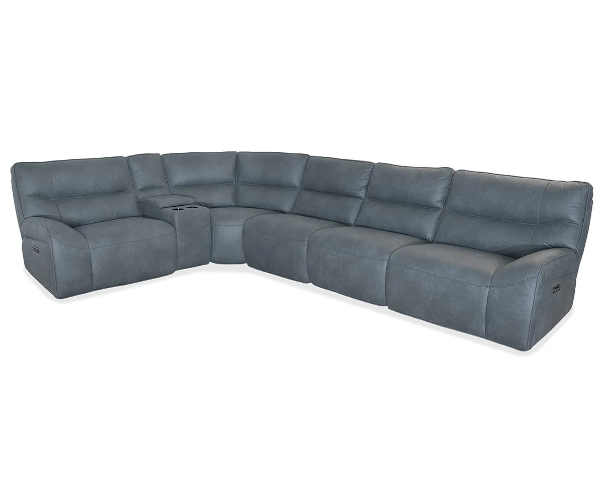 Lunna 6-piece Modular Power Sectional