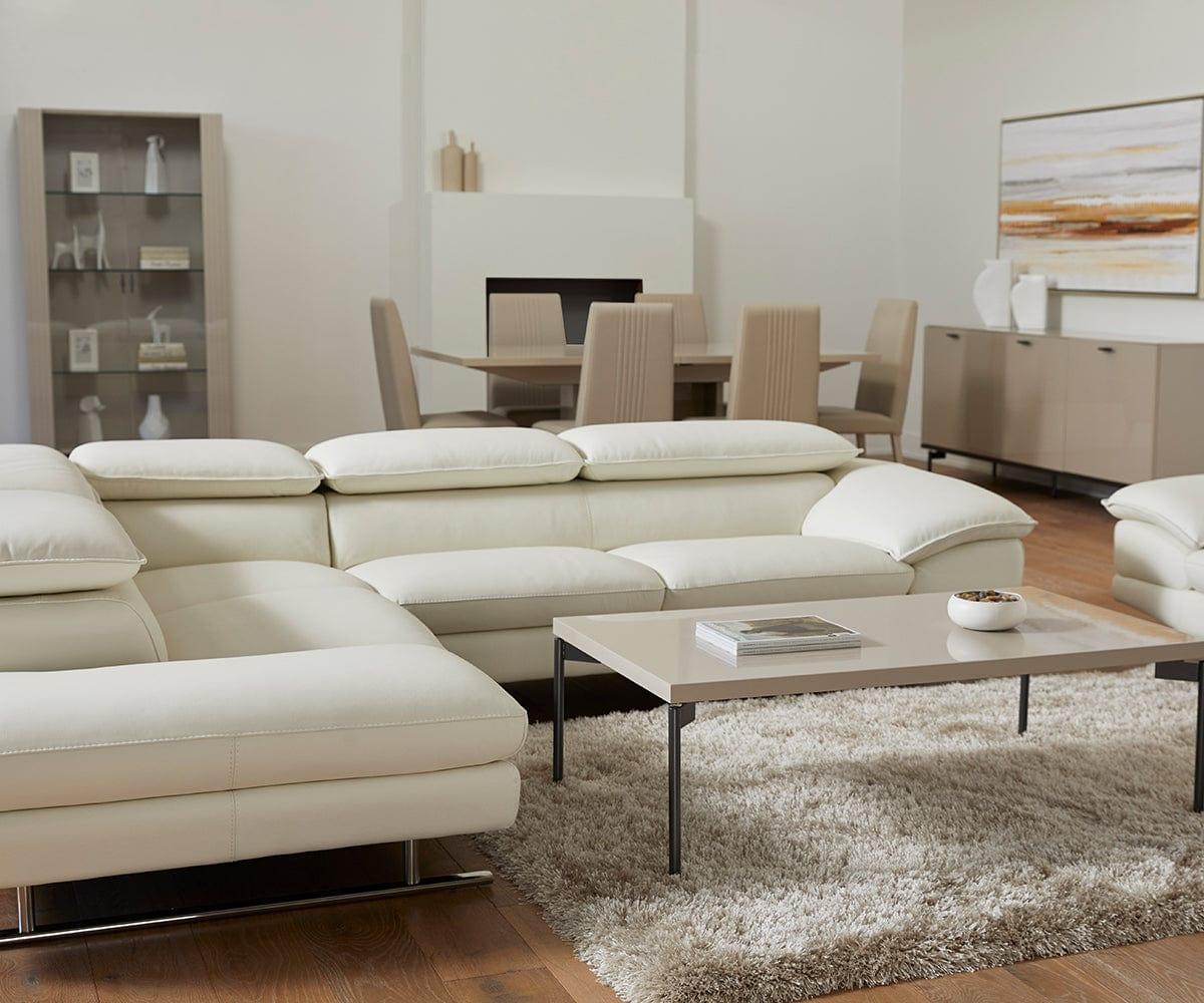 Mauro Leather Left Sectional - Image 2