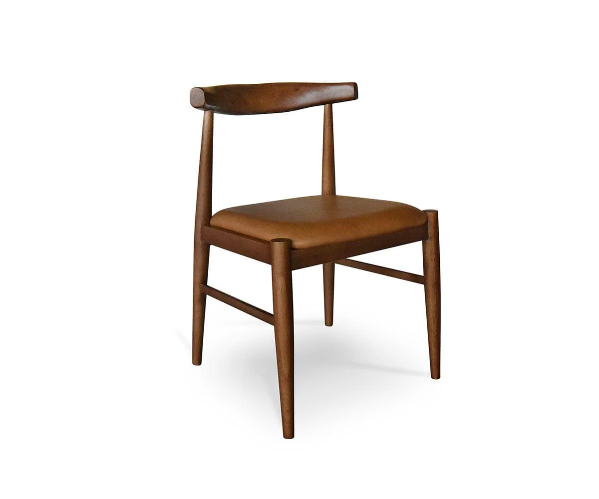 Miles Leather Dining Chair - Image 2