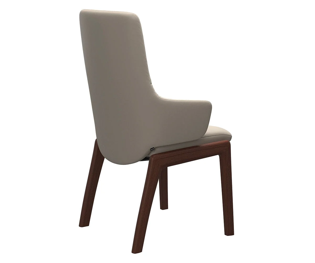 Mint Leather Dining Armchair - Image 3