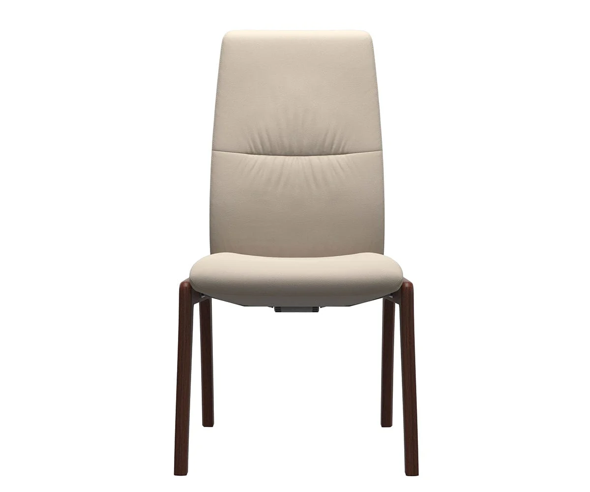 Mint Leather Dining Chair