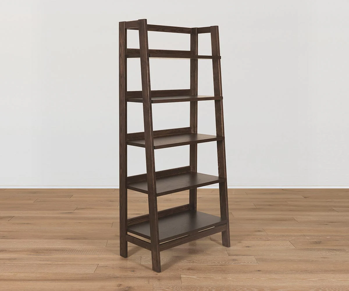 Wood Castle Myles Wide Bookcase - Image 2