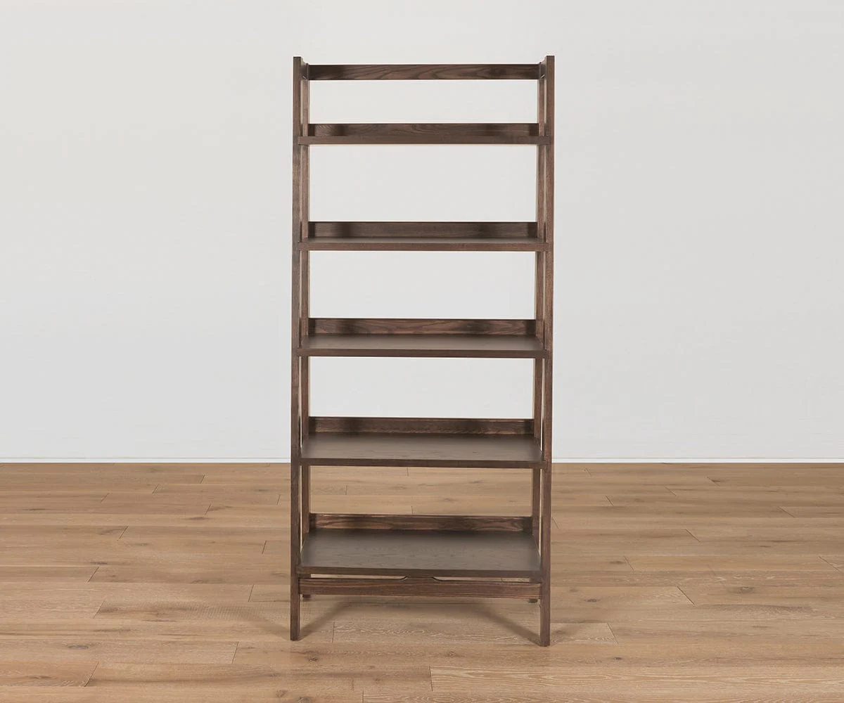 Wood Castle Myles Wide Bookcase - Image 4
