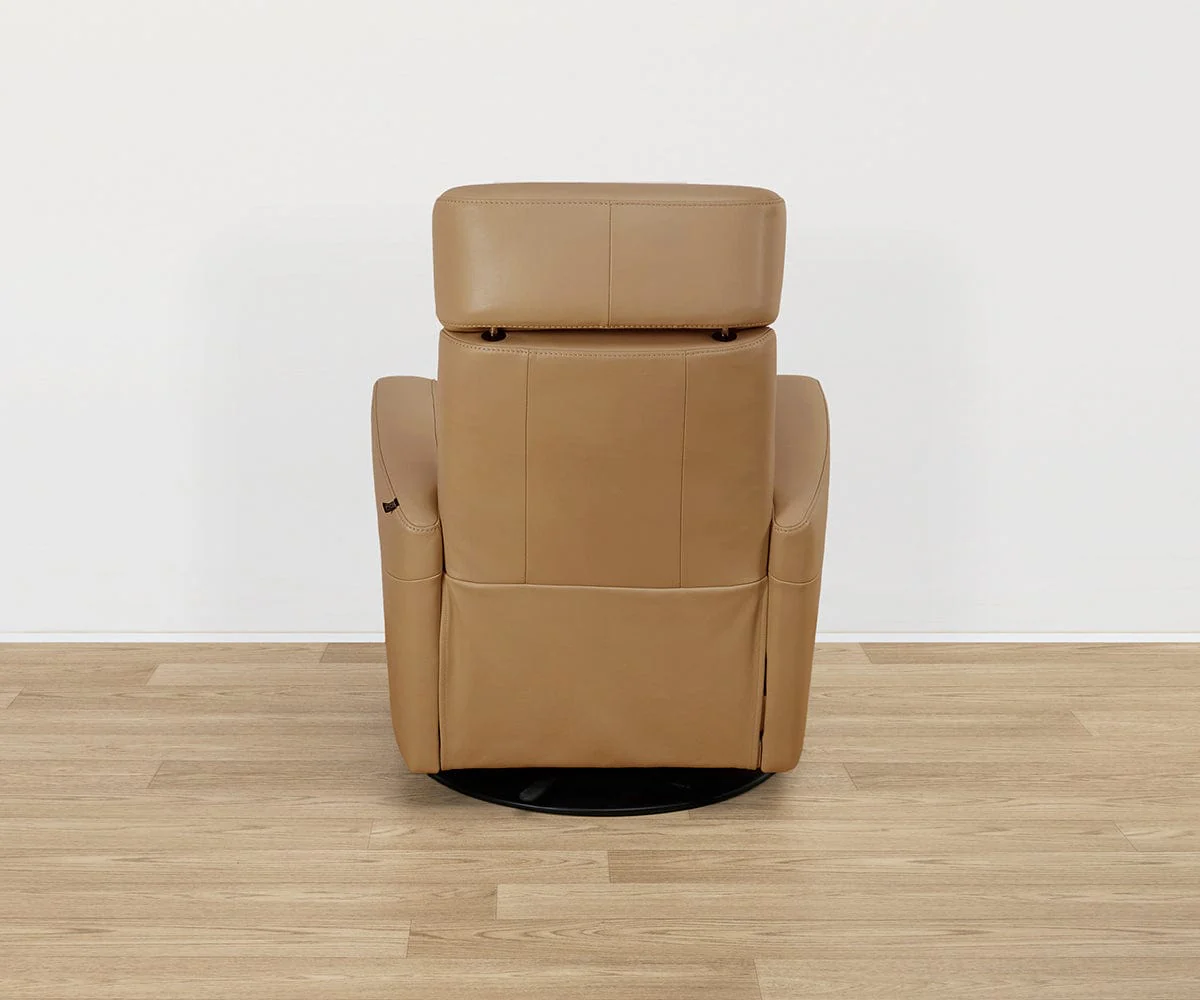 Norrell Power Leather Recliner - Image 5