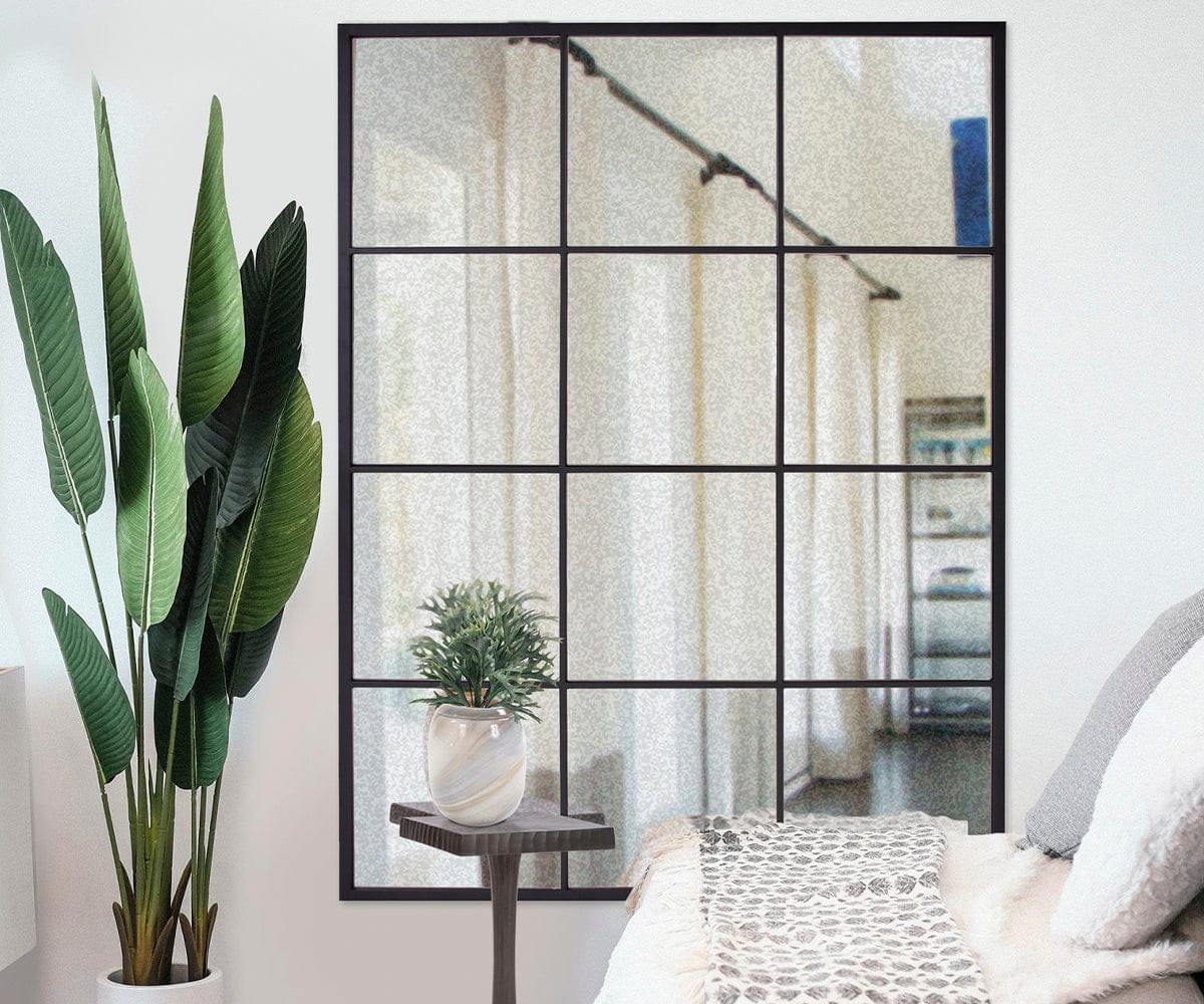 Racine Windowpane Mirror - Image 2