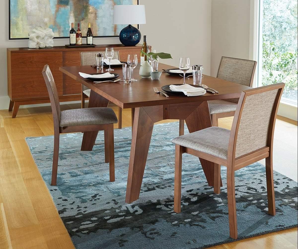 Randers Rectangular Extension Table - Walnut - Image 2