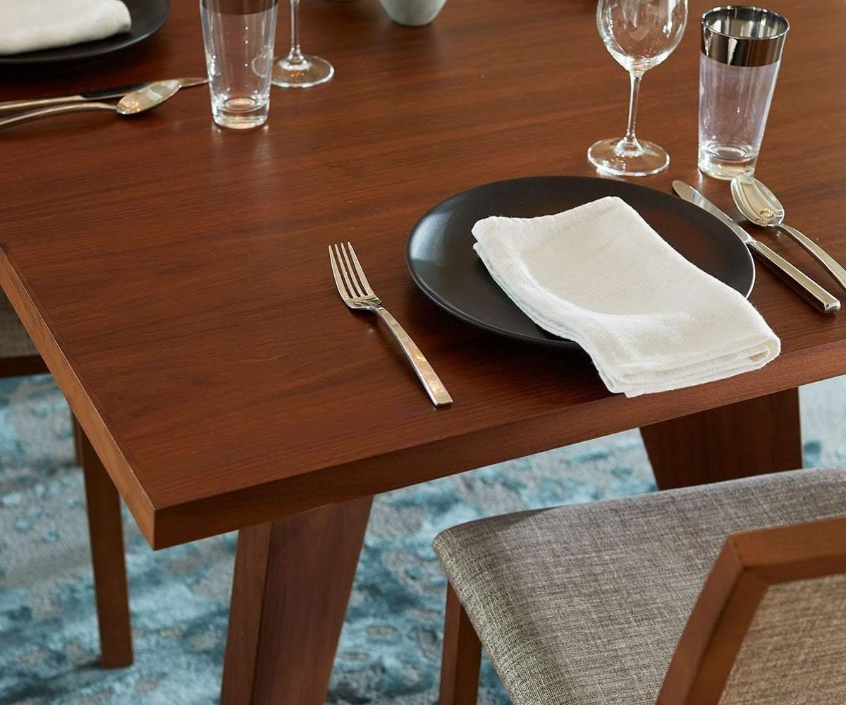 Randers Rectangular Extension Table - Walnut - Image 3