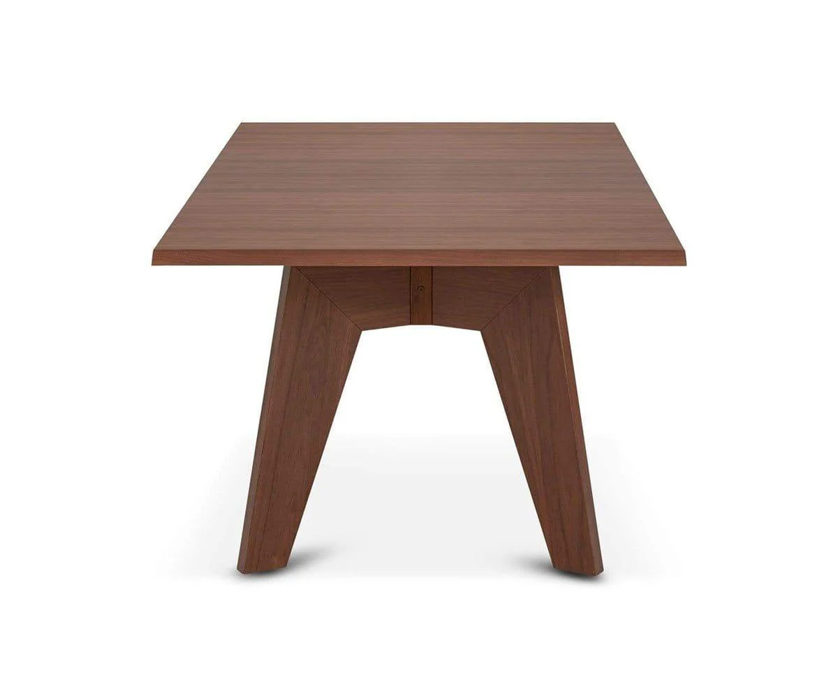 Randers Rectangular Extension Table - Walnut - Image 5