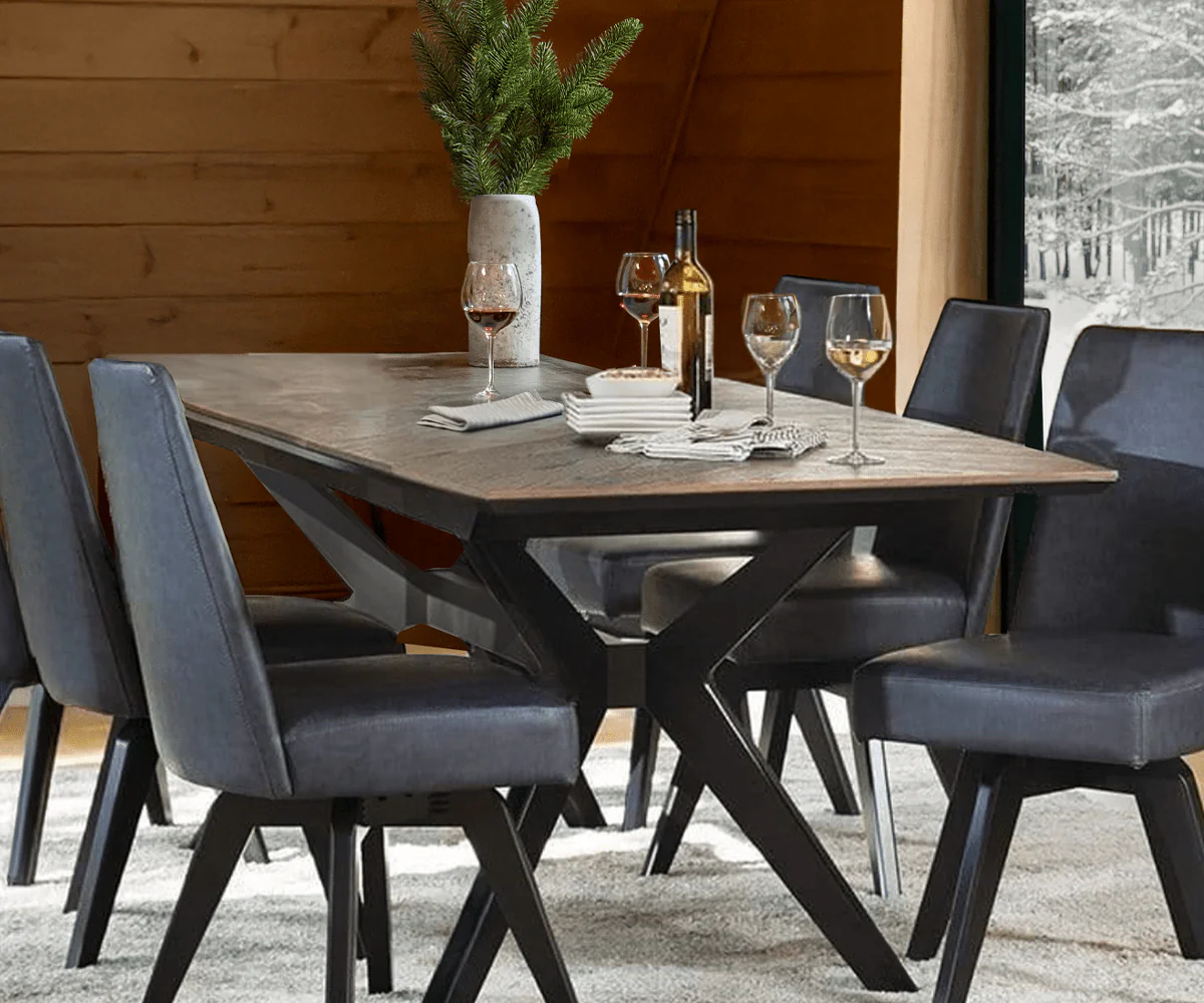 Raynor Swivel Dining Chair - Image 4