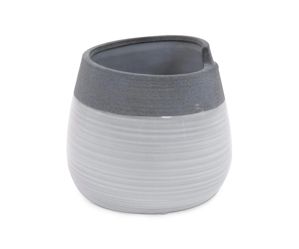 Rolled Two Tone Vase - Image 16
