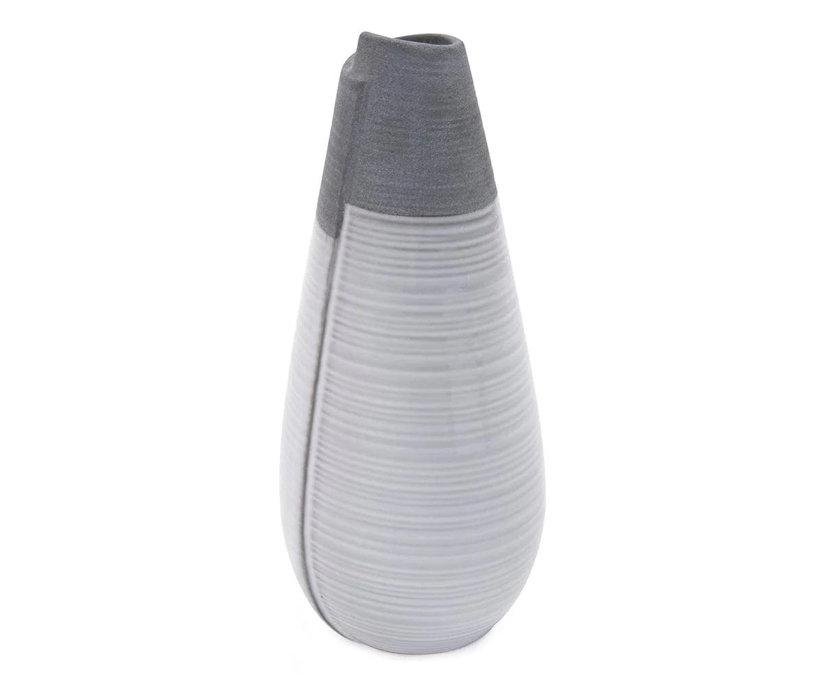 Rolled Two Tone Vase - Image 4