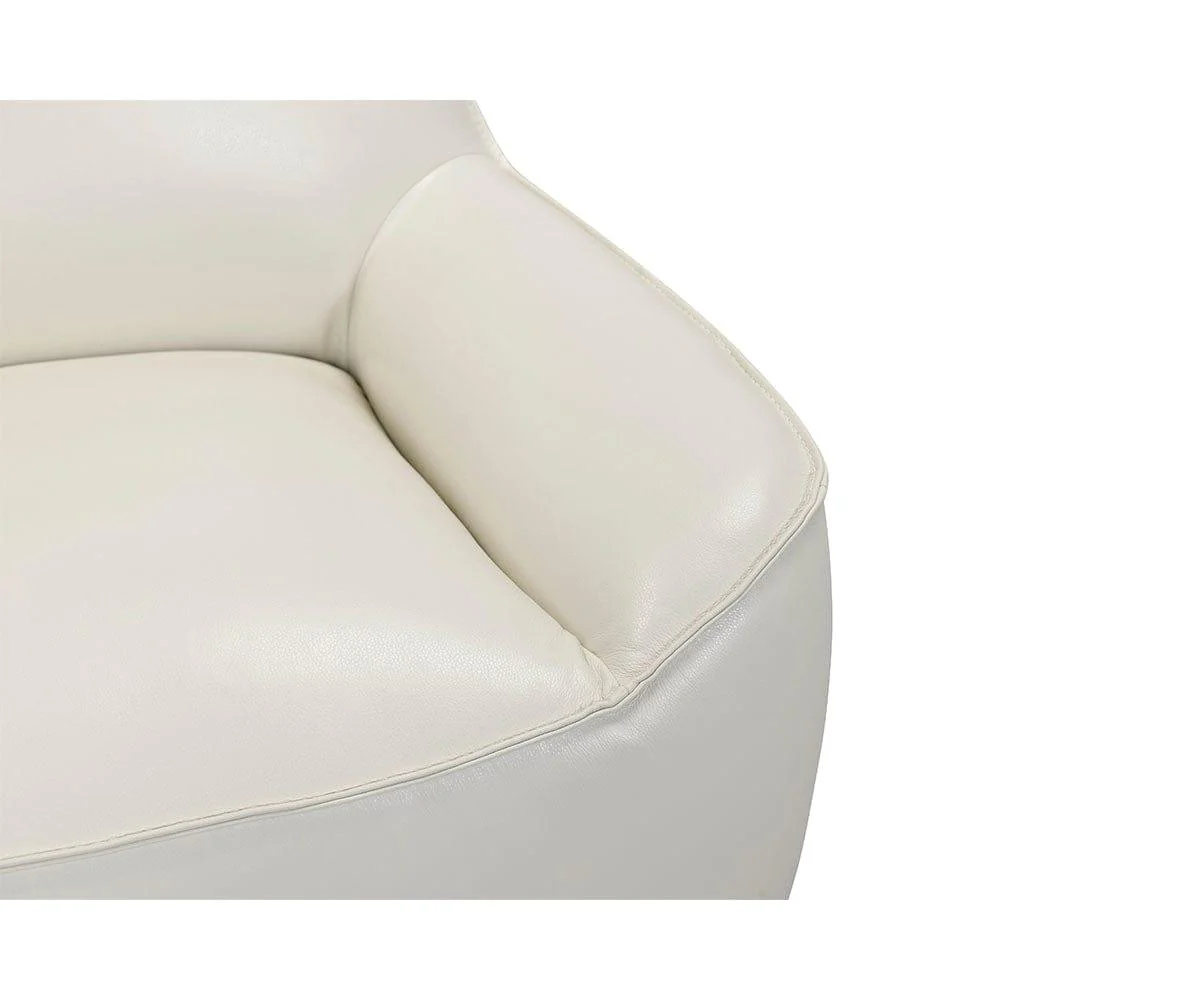 Rost Leather Swivel Chair - Image 6