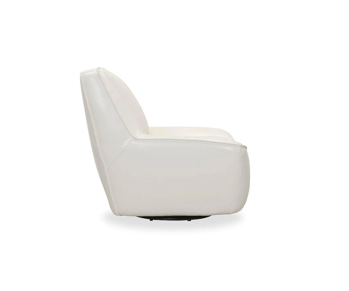 Rost Leather Swivel Chair - Image 8
