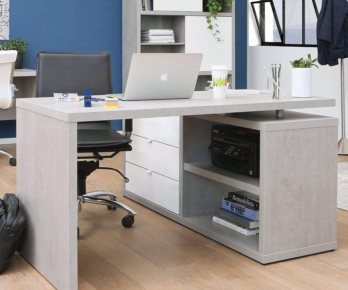 Sten 60" Desk With Storage Return - Image 2