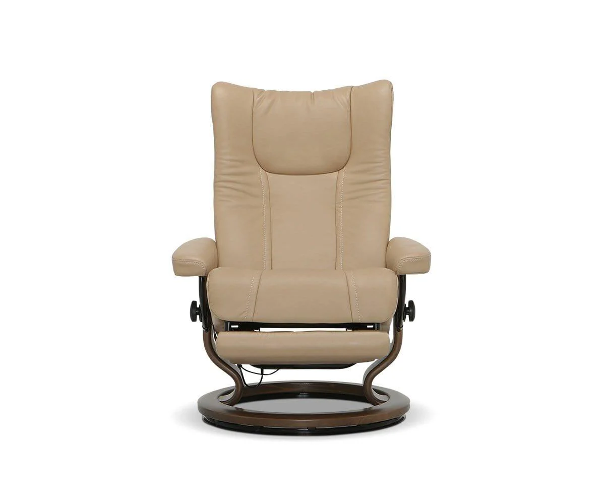 Stressless® Wing Power Leg & Back Recliner - Image 8