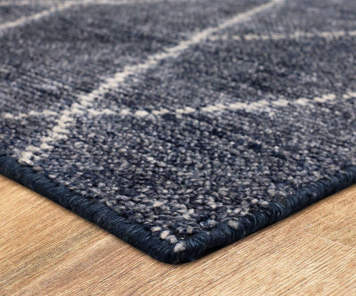 Karastan Tangier Spartel Rug Runner - Blue Steel - Image 3