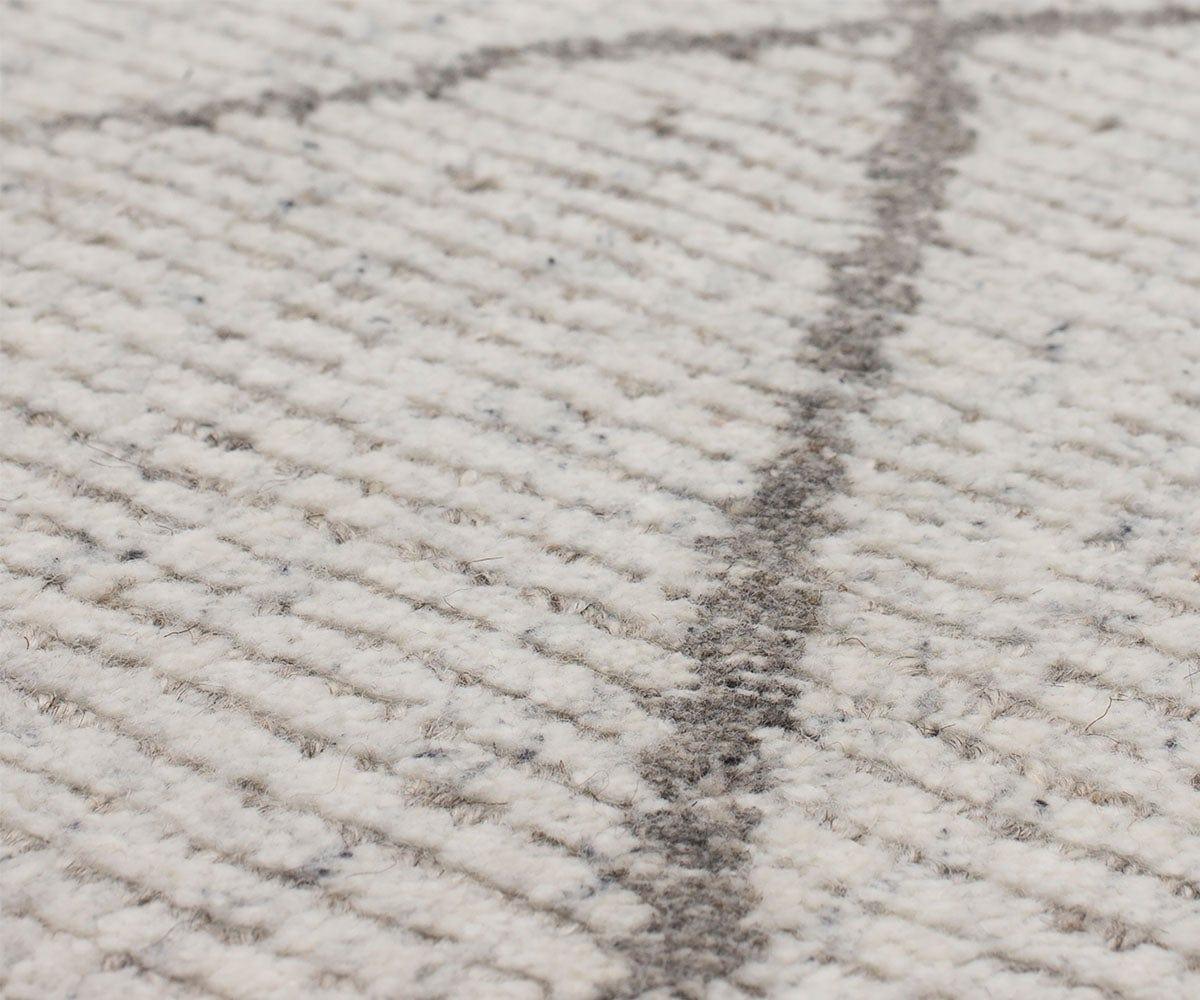 Karastan Tangier Tribal Diamond Rug Runner - Silver - Image 4