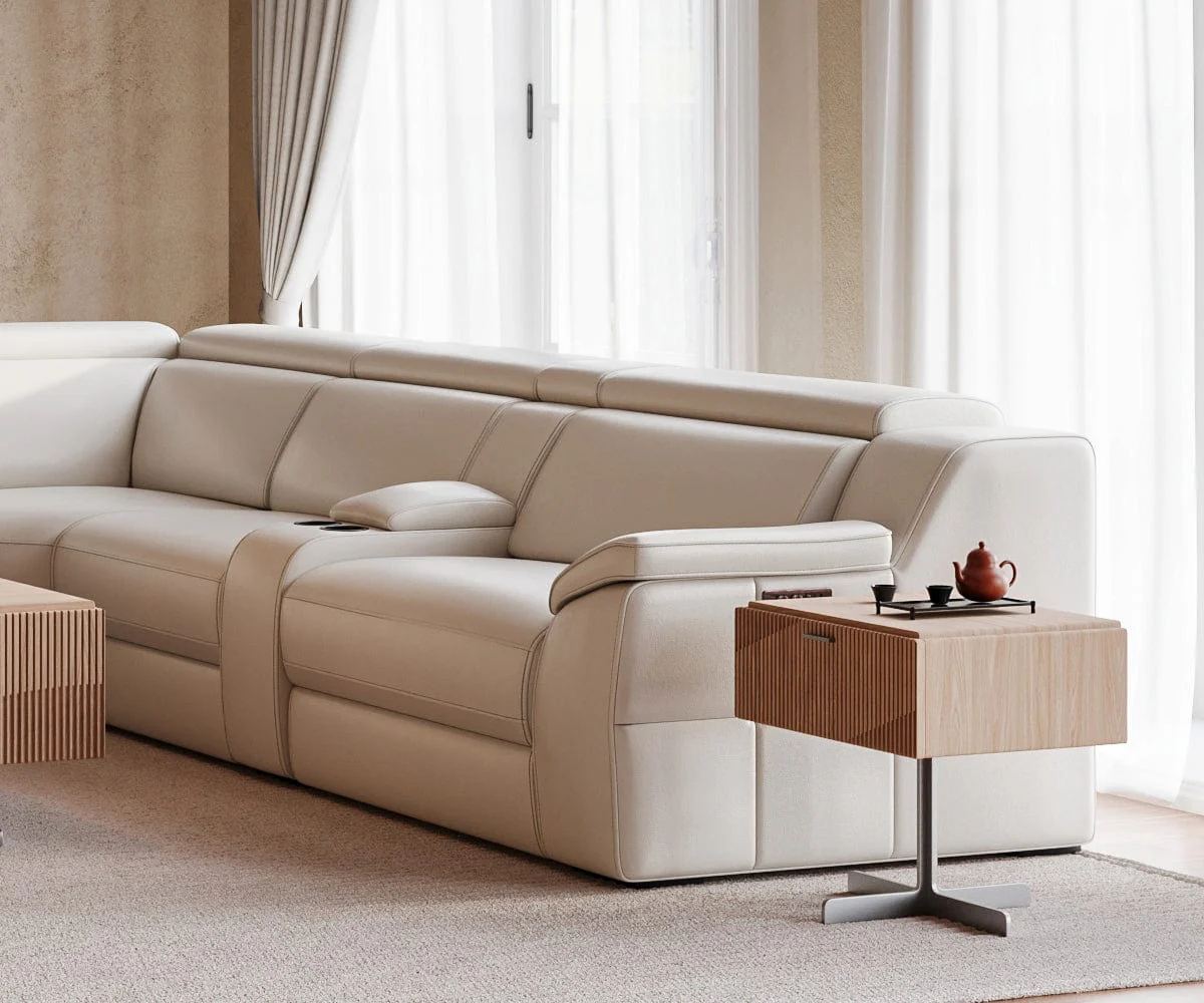 Titus Power Reclining Sectional - Image 9