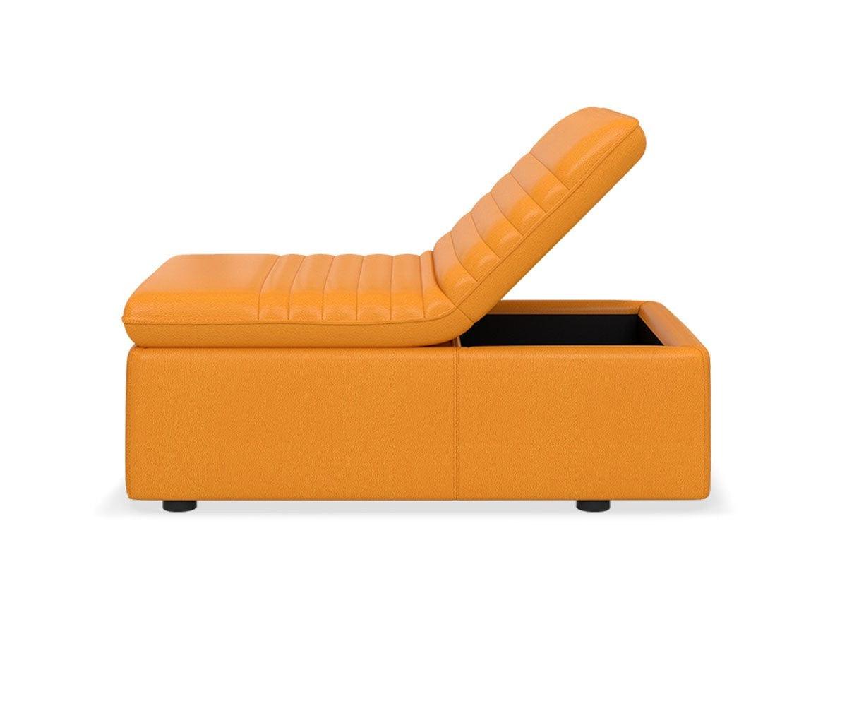 Tobi Leather Storage Ottoman & Chair - Image 13