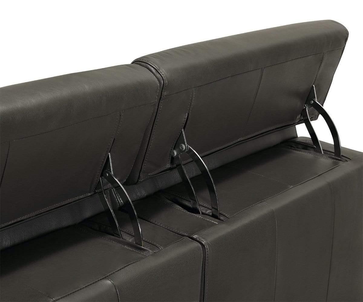 Vetali Leather Power Reclining Left Sectional - Image 14
