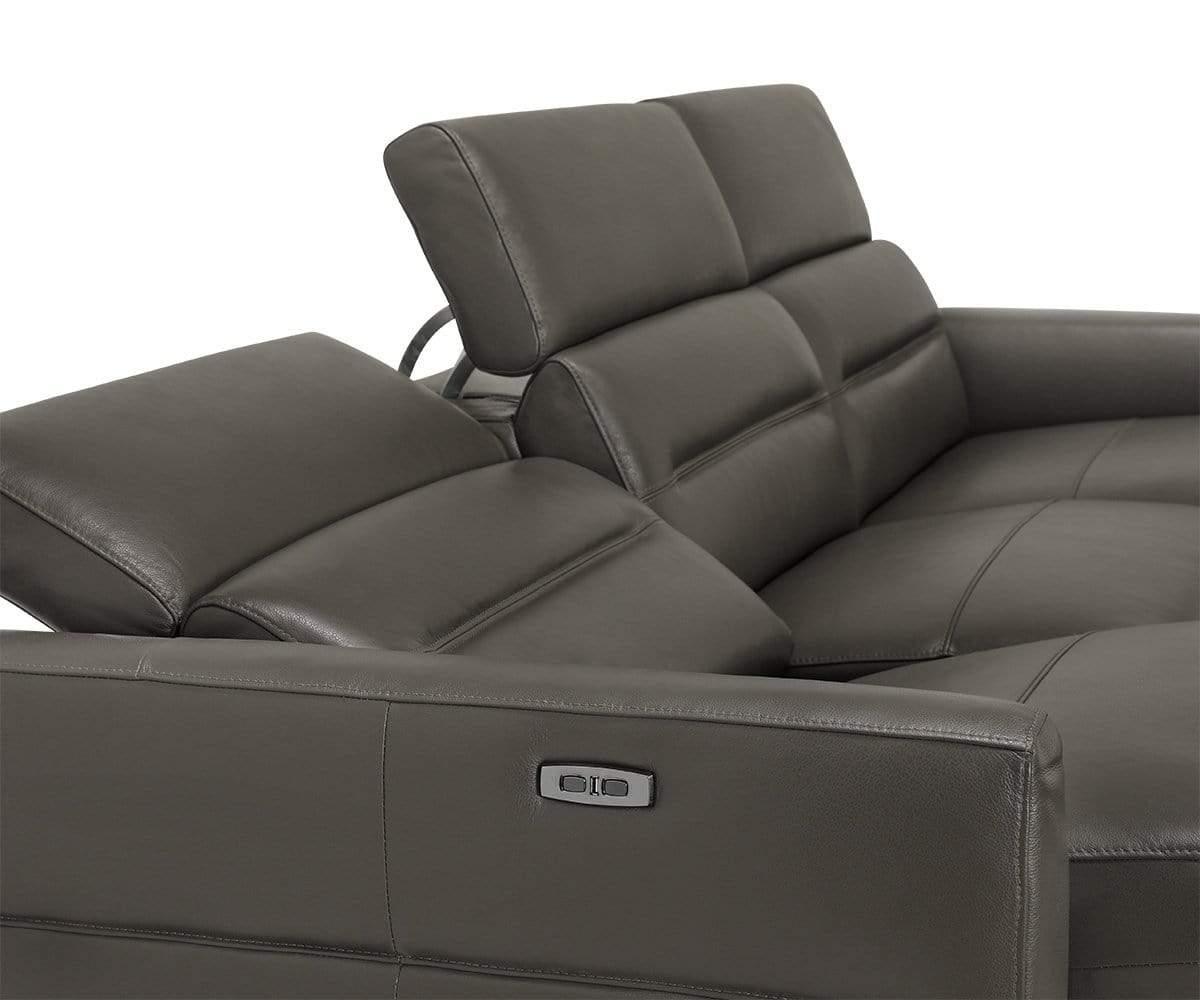 Vetali Leather Power Reclining Right Sectional - Image 11