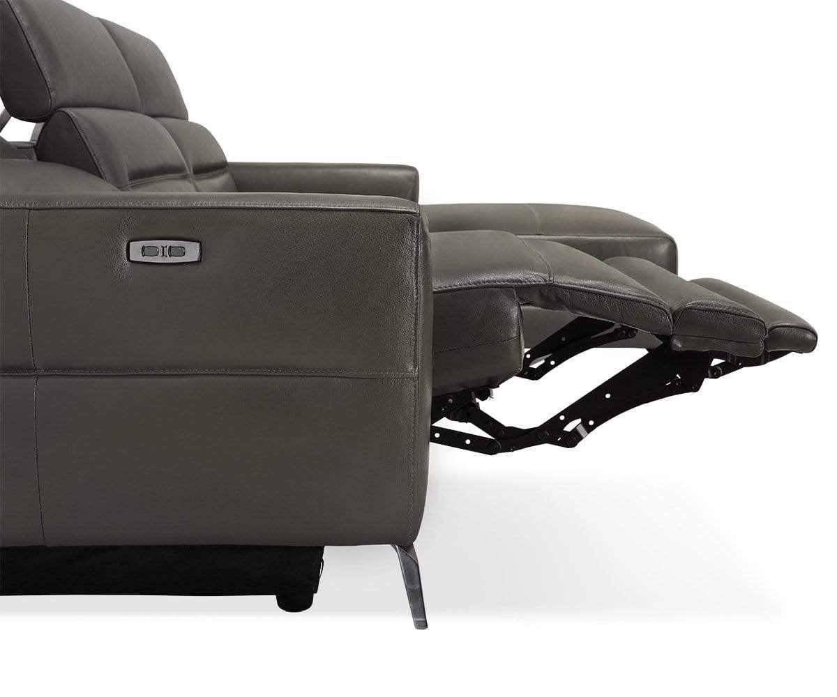 Vetali Leather Power Reclining Right Sectional - Image 12