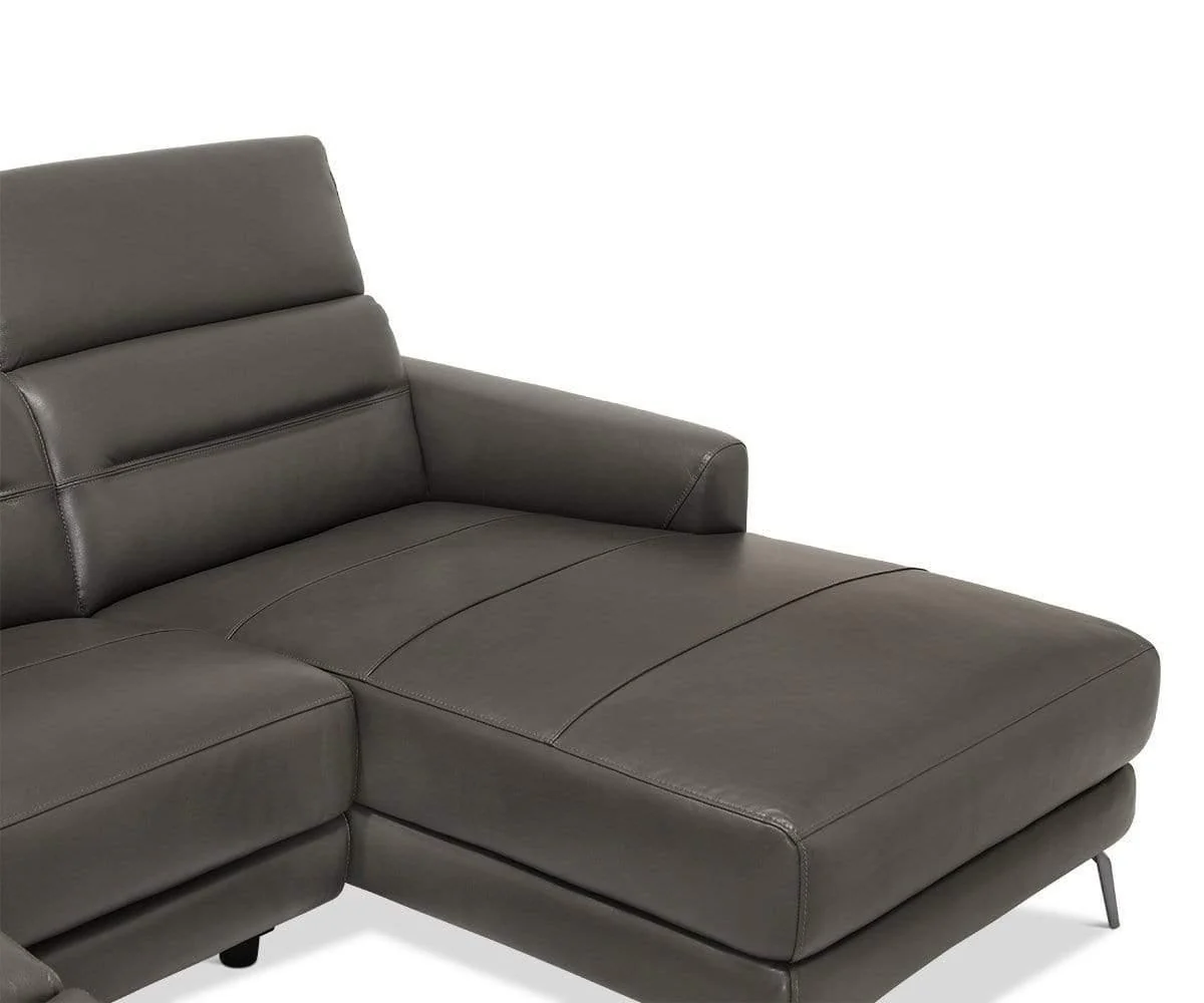 Vetali Leather Power Reclining Right Sectional - Image 13