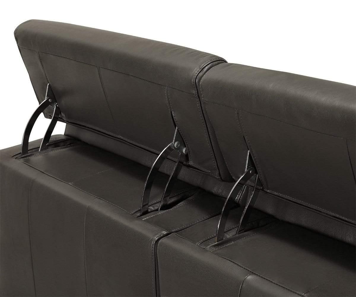 Vetali Leather Power Reclining Right Sectional - Image 14