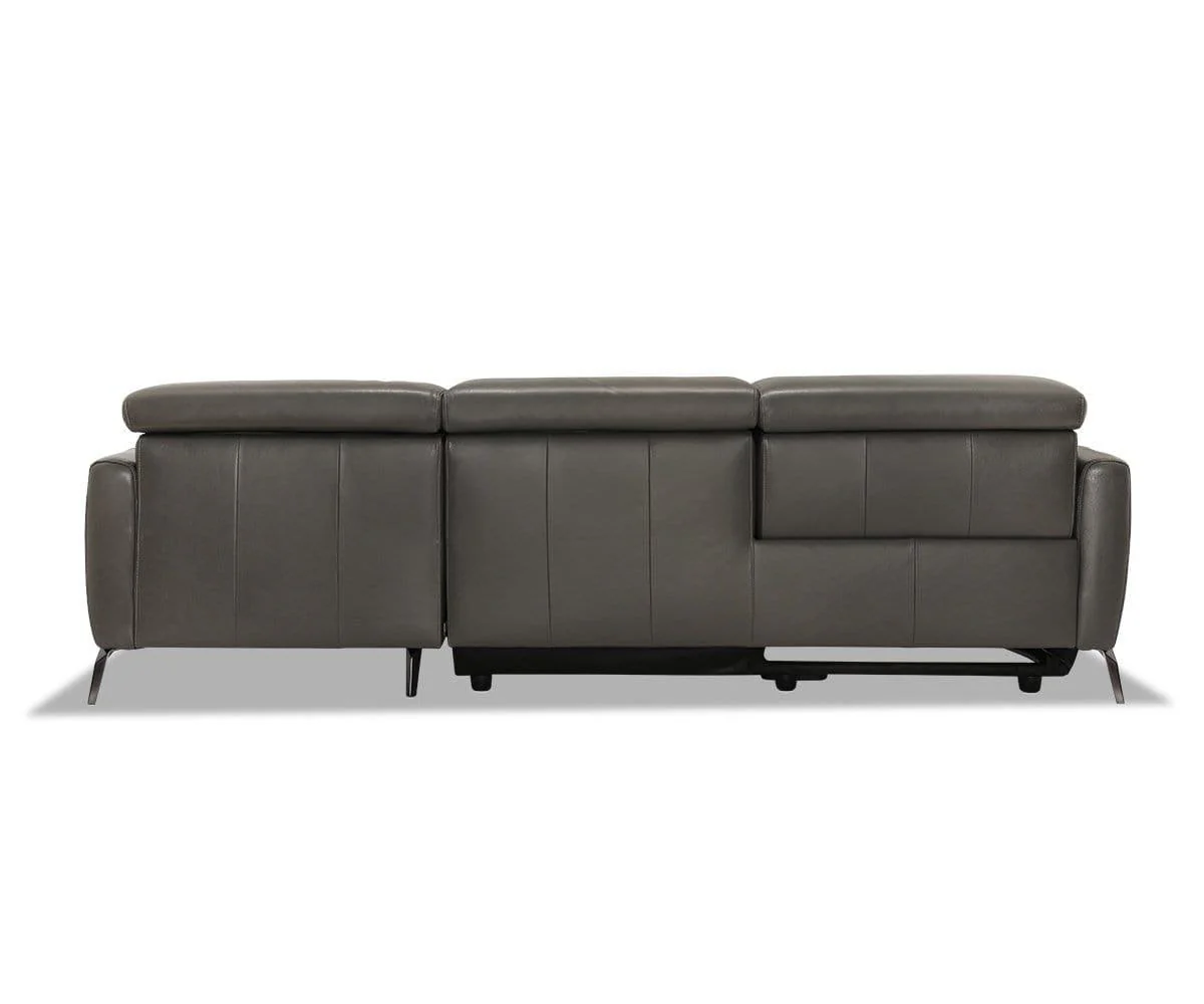 Vetali Leather Power Reclining Right Sectional - Image 6
