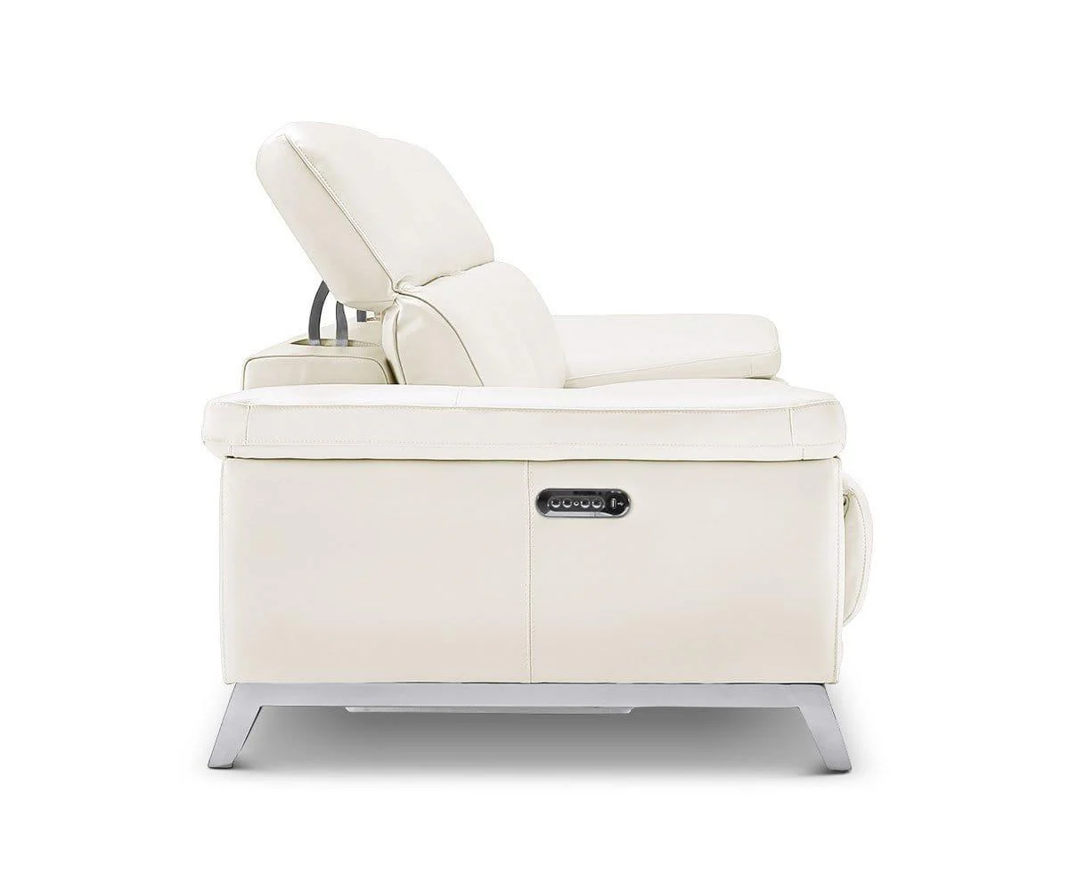 Voss Leather Power Reclining Sofa - Image 9