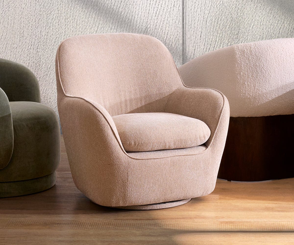 Zelta Swivel Accent Chair - Image 3